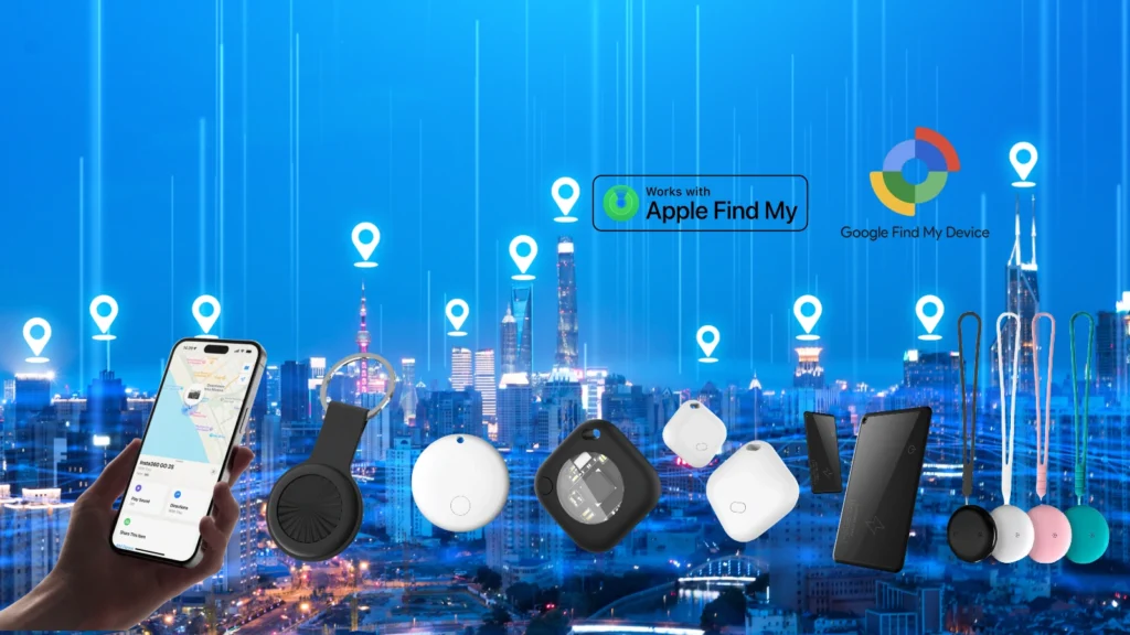 different trackers smart tags