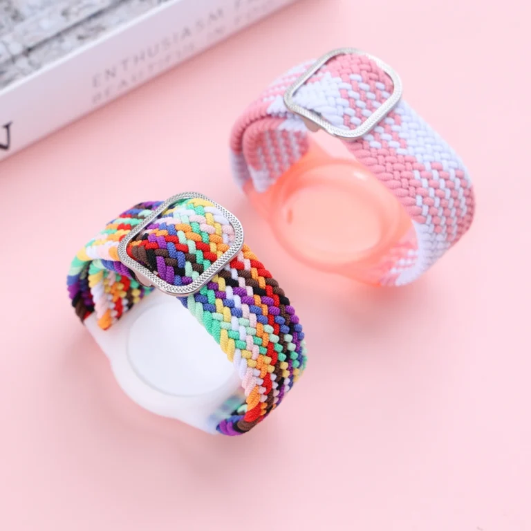 Apple airtag nylon woven strap (3)