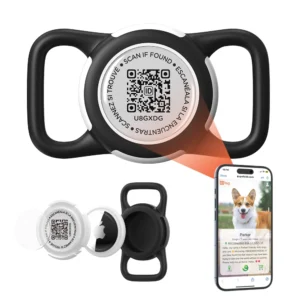 smart ID tag QR code findmy tag case 2 in 1 (16)