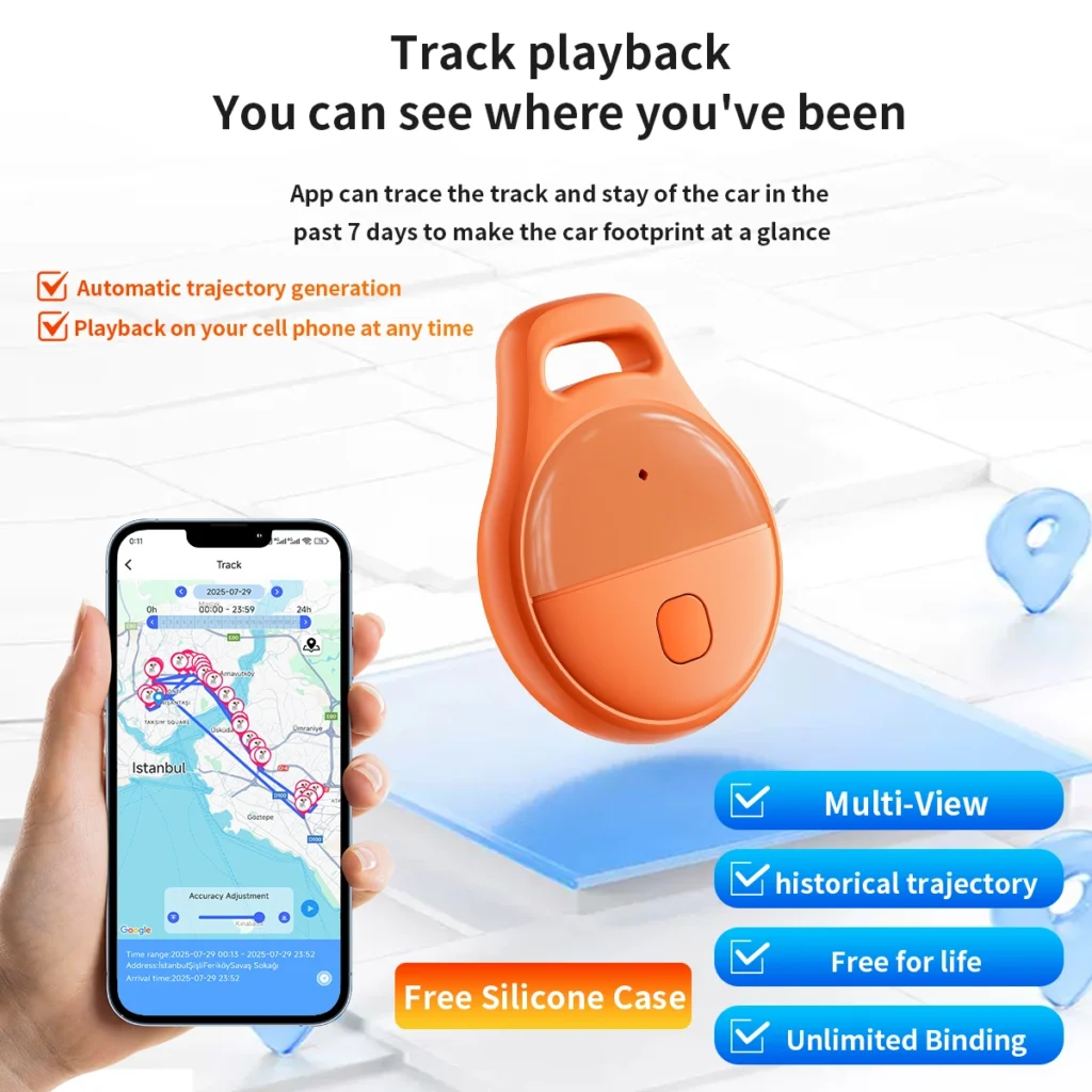 dual system tracker smart tags APP