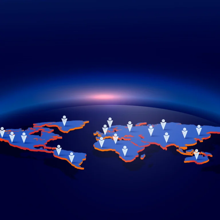 tracker's tracking location
